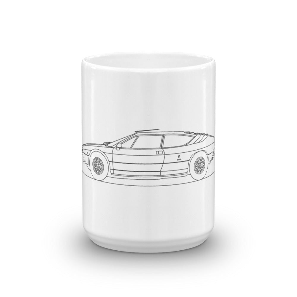 Minimal Lamborghini Uracco mug with sleek design