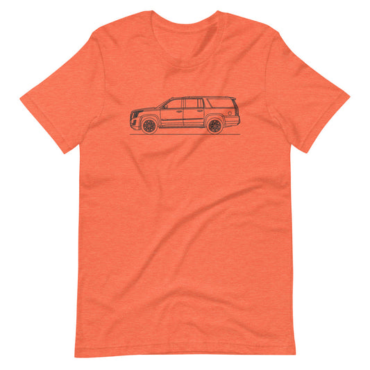 Cadillac Escalade ESV GMT K2XL t-shirt design