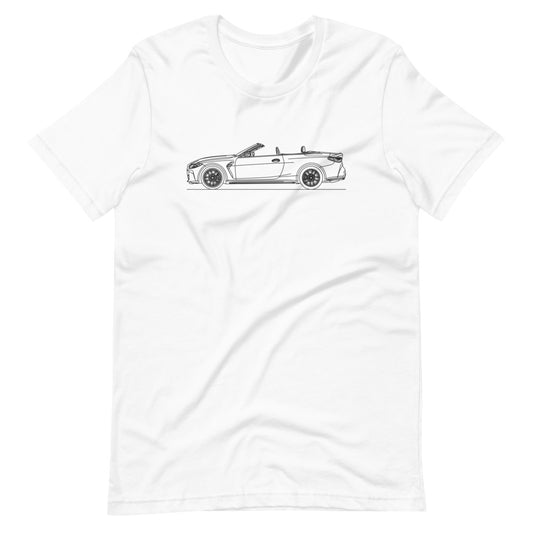 Unisex premium t-shirt featuring BMW G82 M4 competition