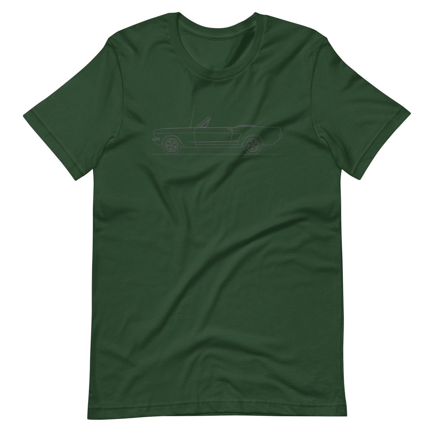 Unisex staple t-shirt in forest color