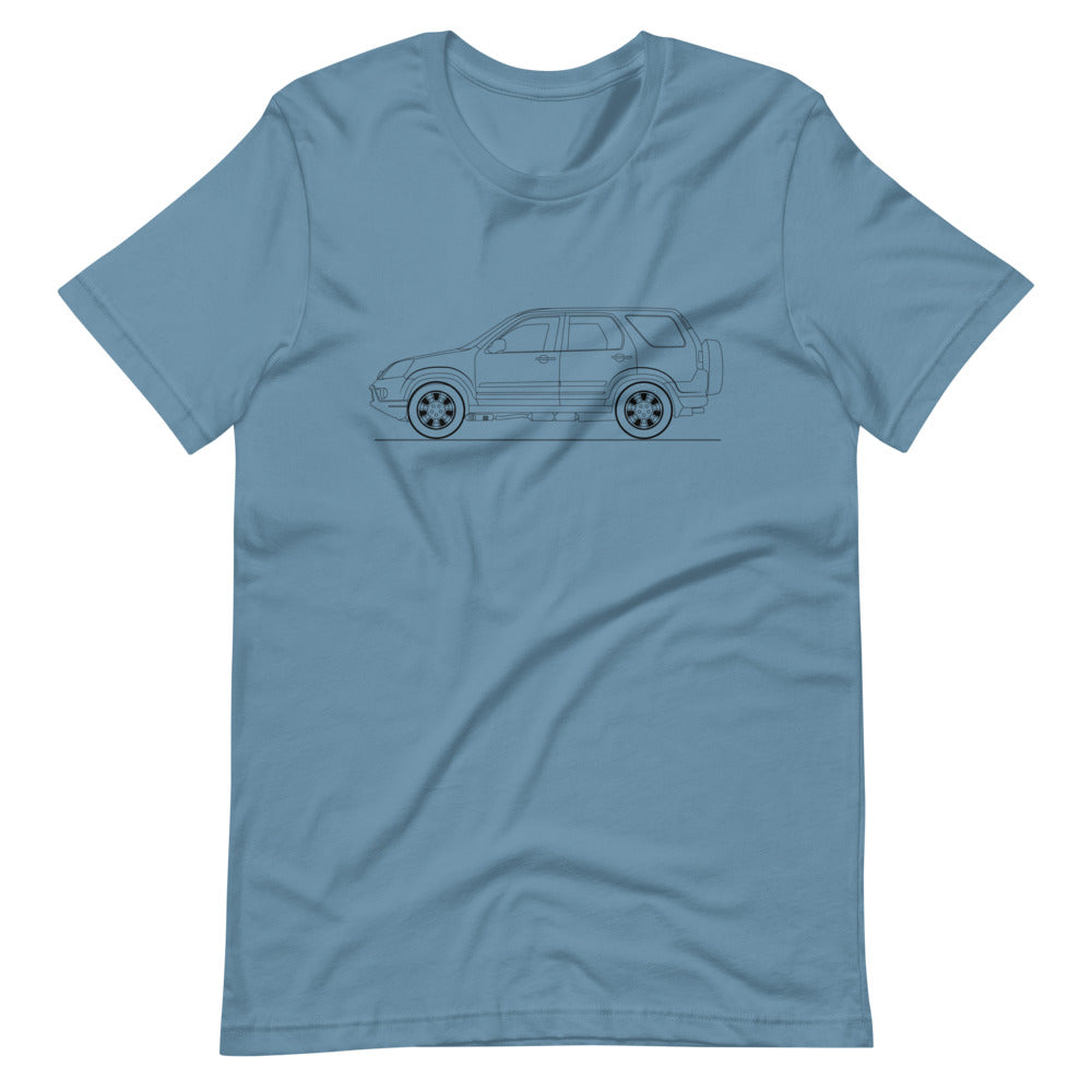 Honda CR-V (2nd Gen) silhouette on T-shirt