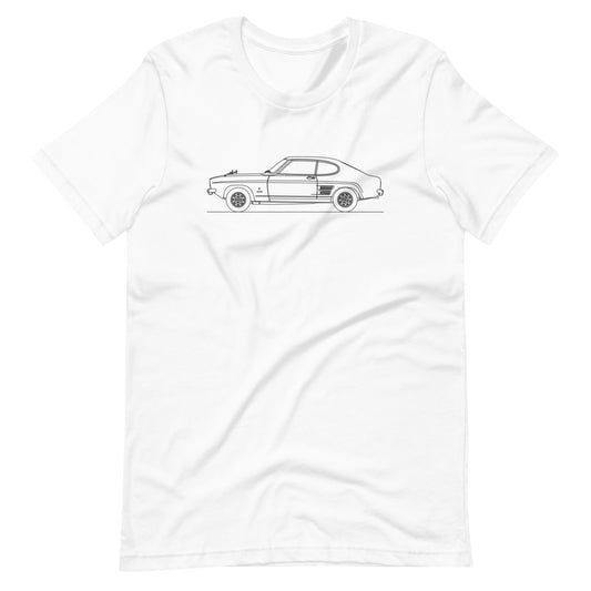 Unisex staple t-shirt in white color