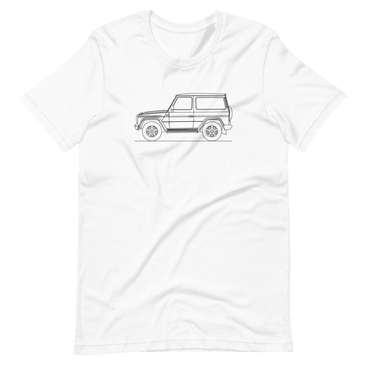 Unisex staple t-shirt featuring G-Wagon design