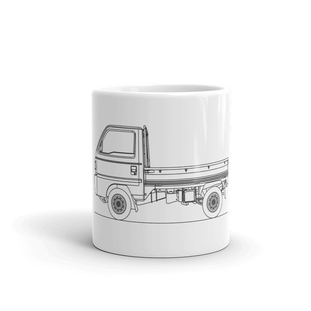 Honda Acty 2nd Gen mug with glossy finish