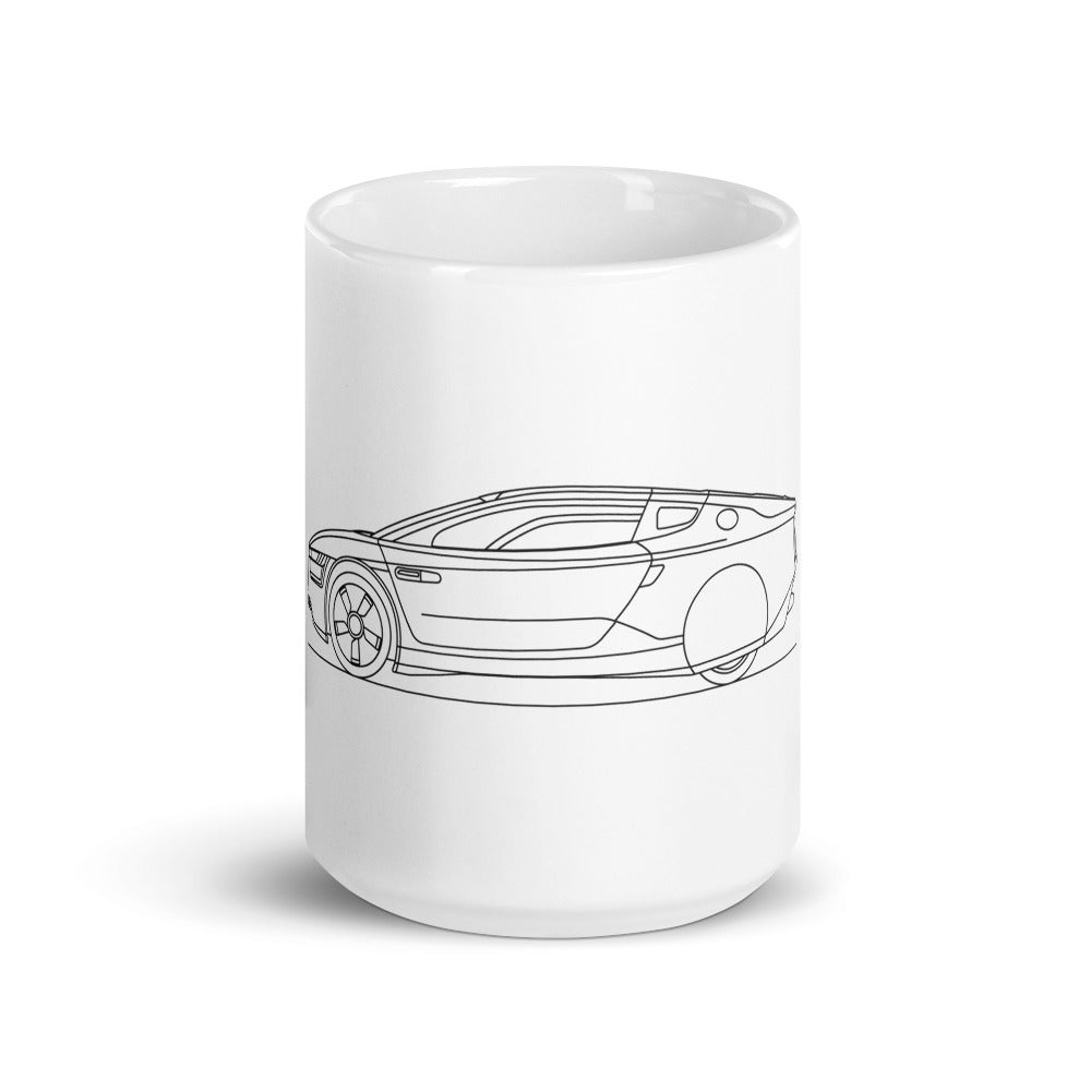 Volkswagen XL-1 mug with white glossy finish