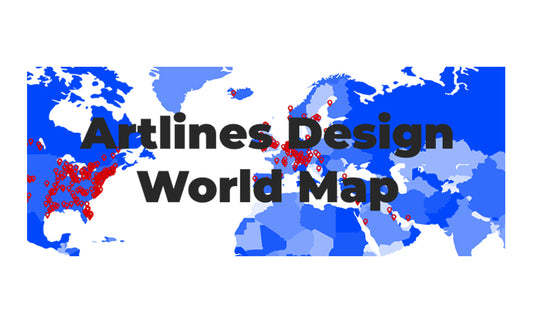 The Artlines Design World Map