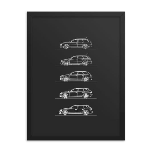 Artlines Poster - Any Design - Framed