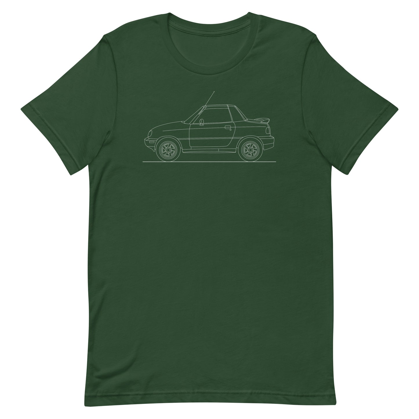 Unisex Suzuki X90 t-shirt in forest green