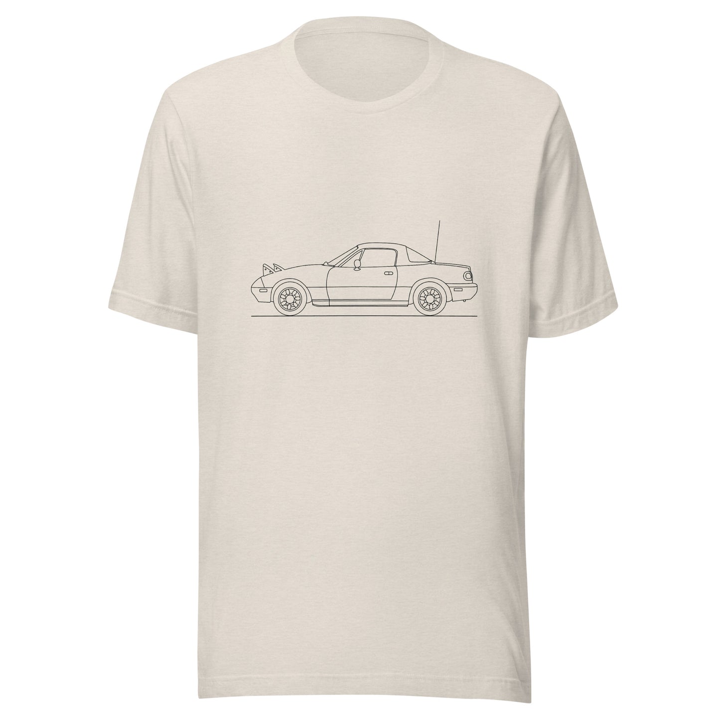 Unisex staple t-shirt featuring Mazda Miata design