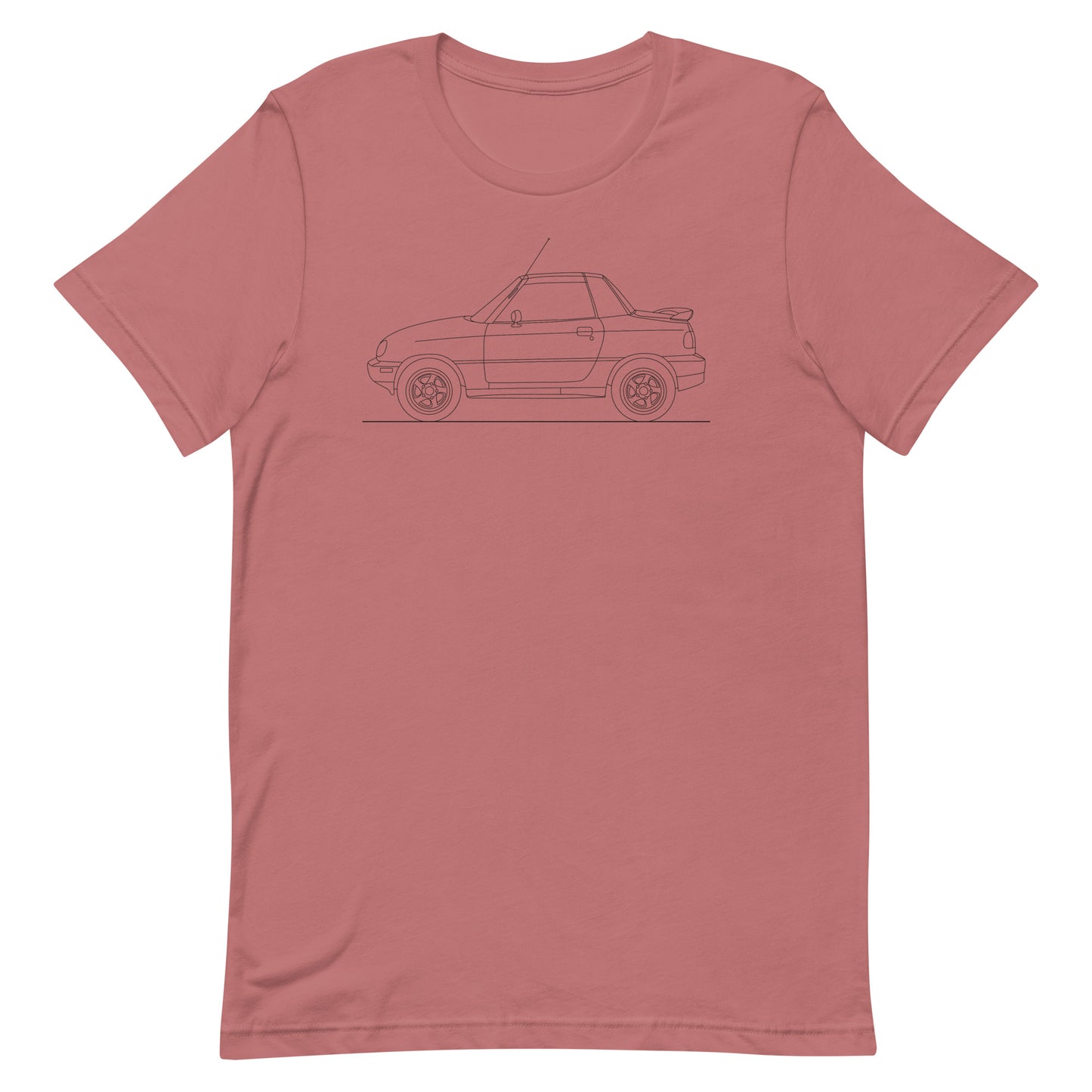 Unisex Suzuki X90 t-shirt in mauve color