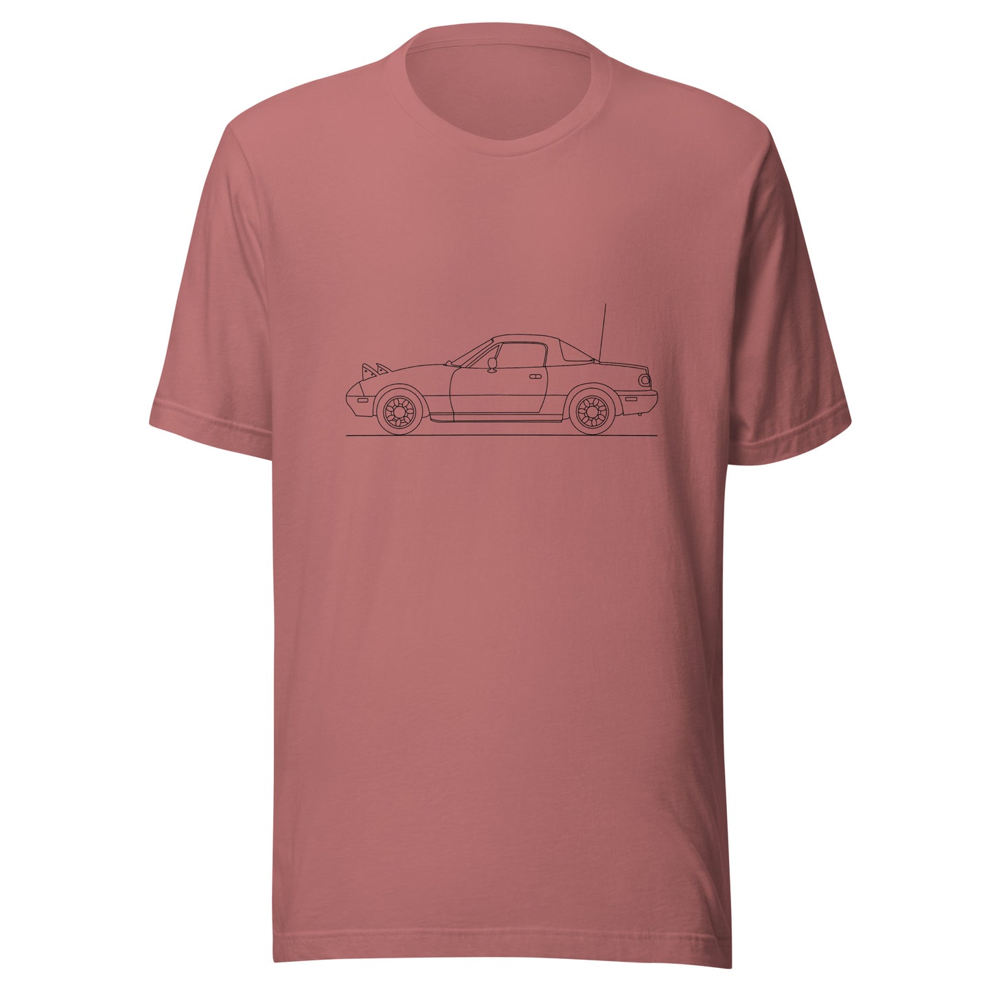 Unisex staple t-shirt in mauve color
