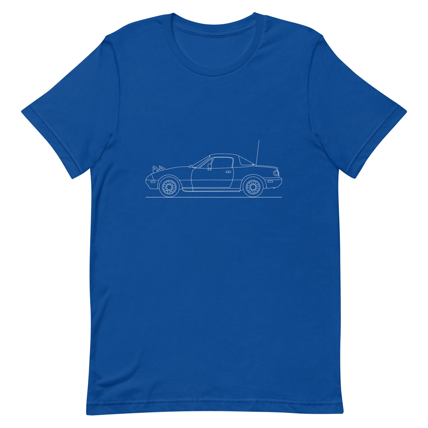 Unisex staple t-shirt in true royal color