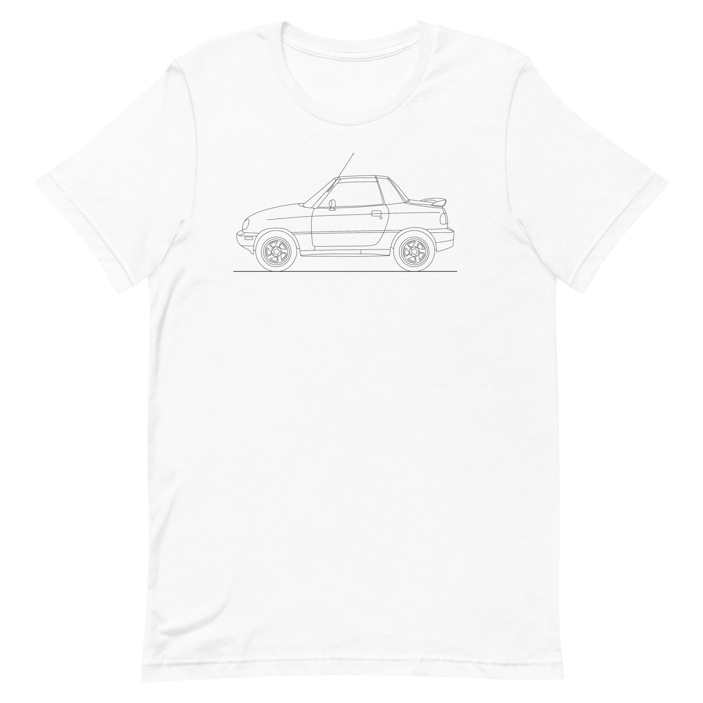 Unisex Suzuki X90 t-shirt in white.