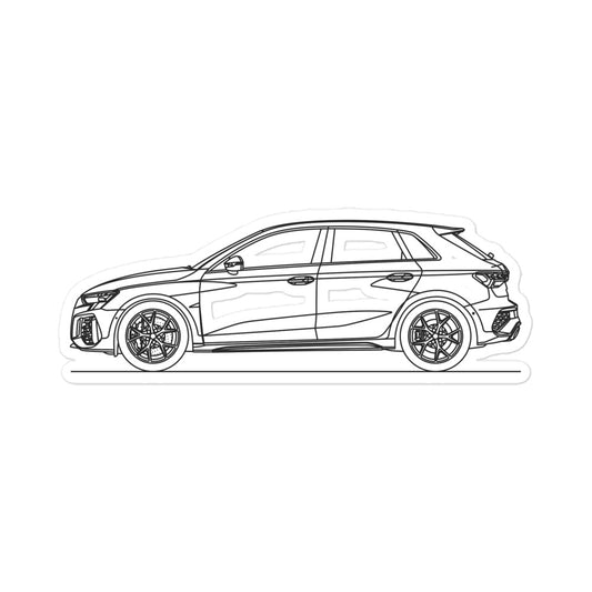 Audi 8Y RS3 Sportback Sticker