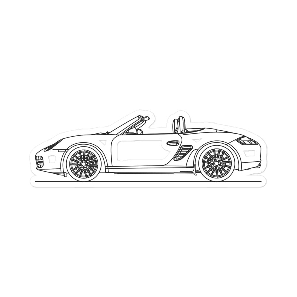 Porsche Boxster 987 Sticker