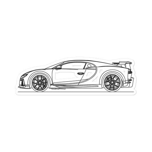 Bugatti Chiron Pur Sport Sticker
