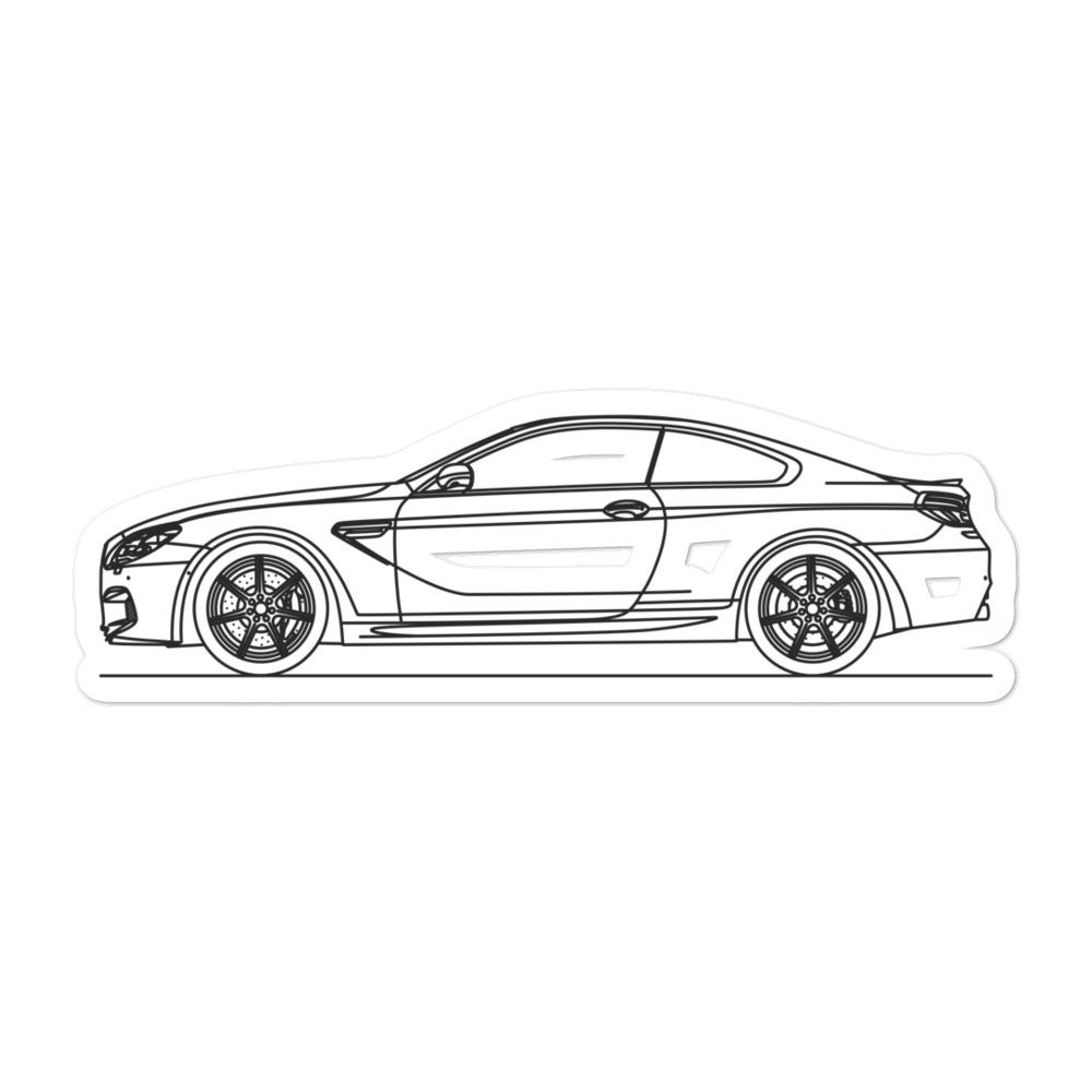 BMW F13 M6 Sticker - Artlines Design