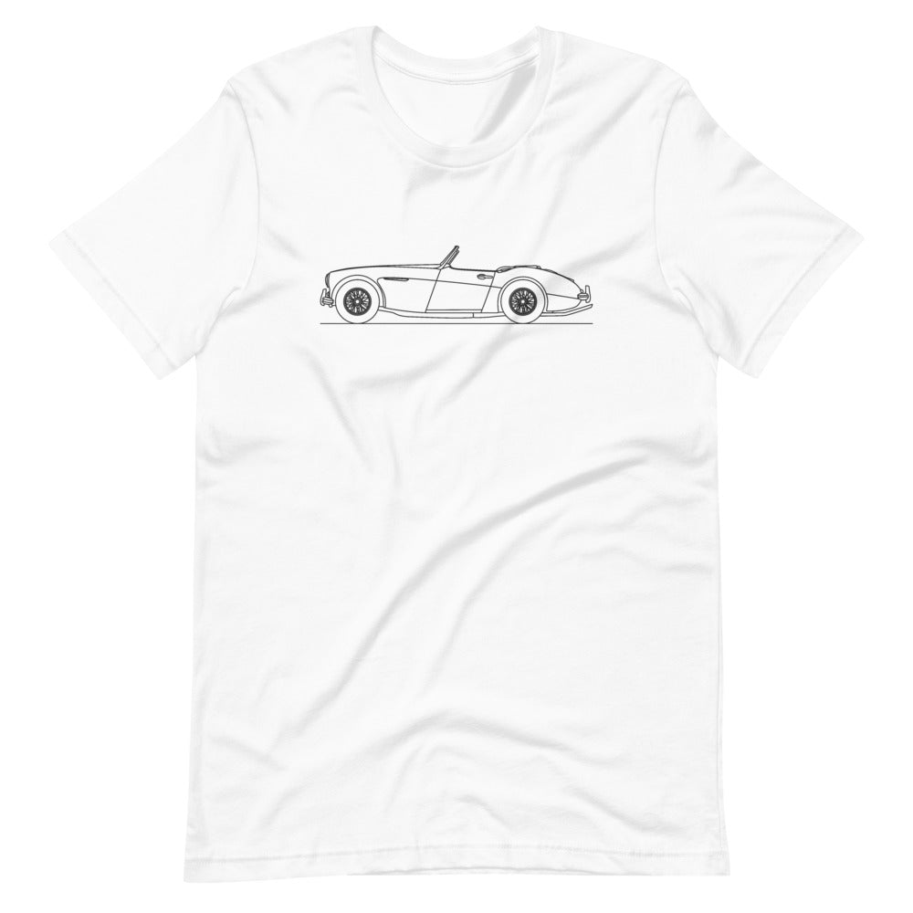 Austin Healey 3000 t-shirt design illustration