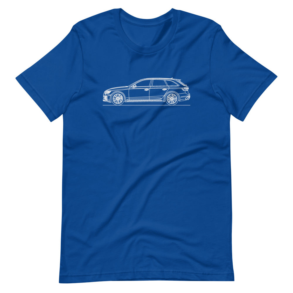 Audi B9 RS4 Avant t-shirt in vibrant design
