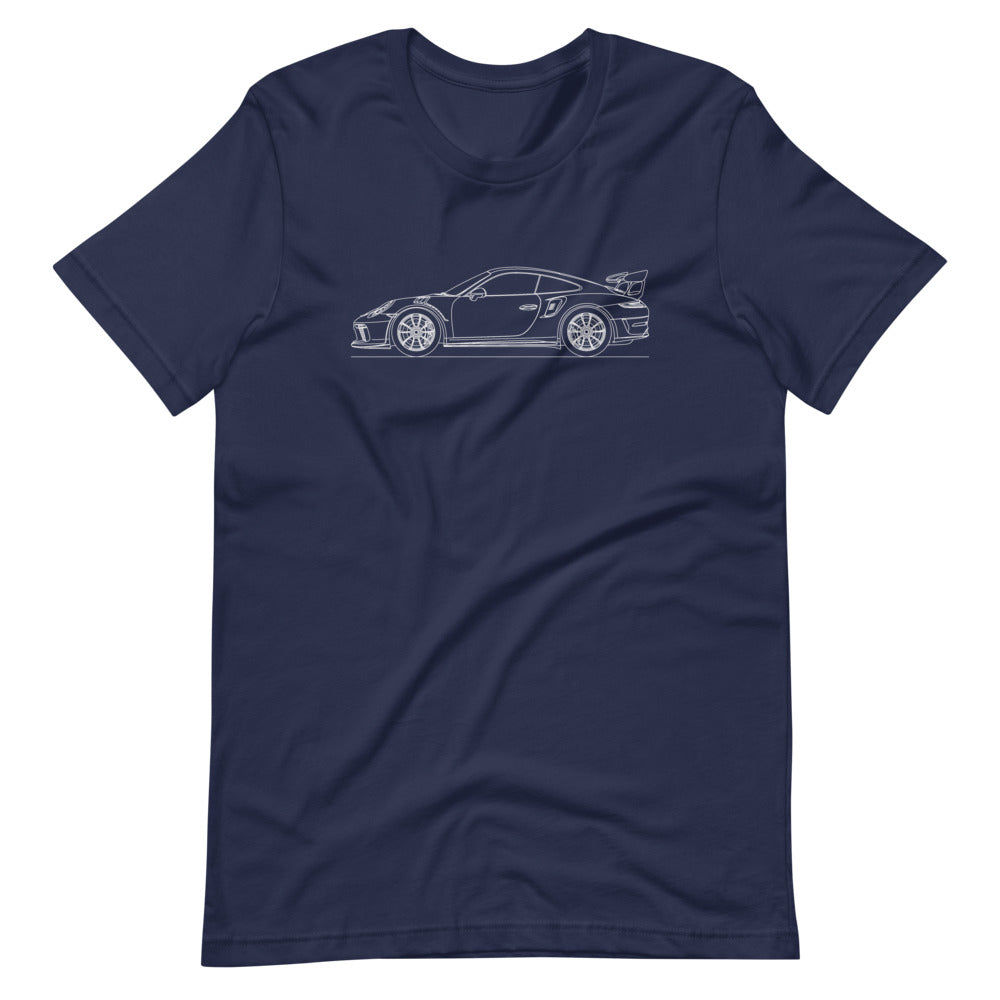 Porsche 911 991.2 GT3 RS T-shirt Navy