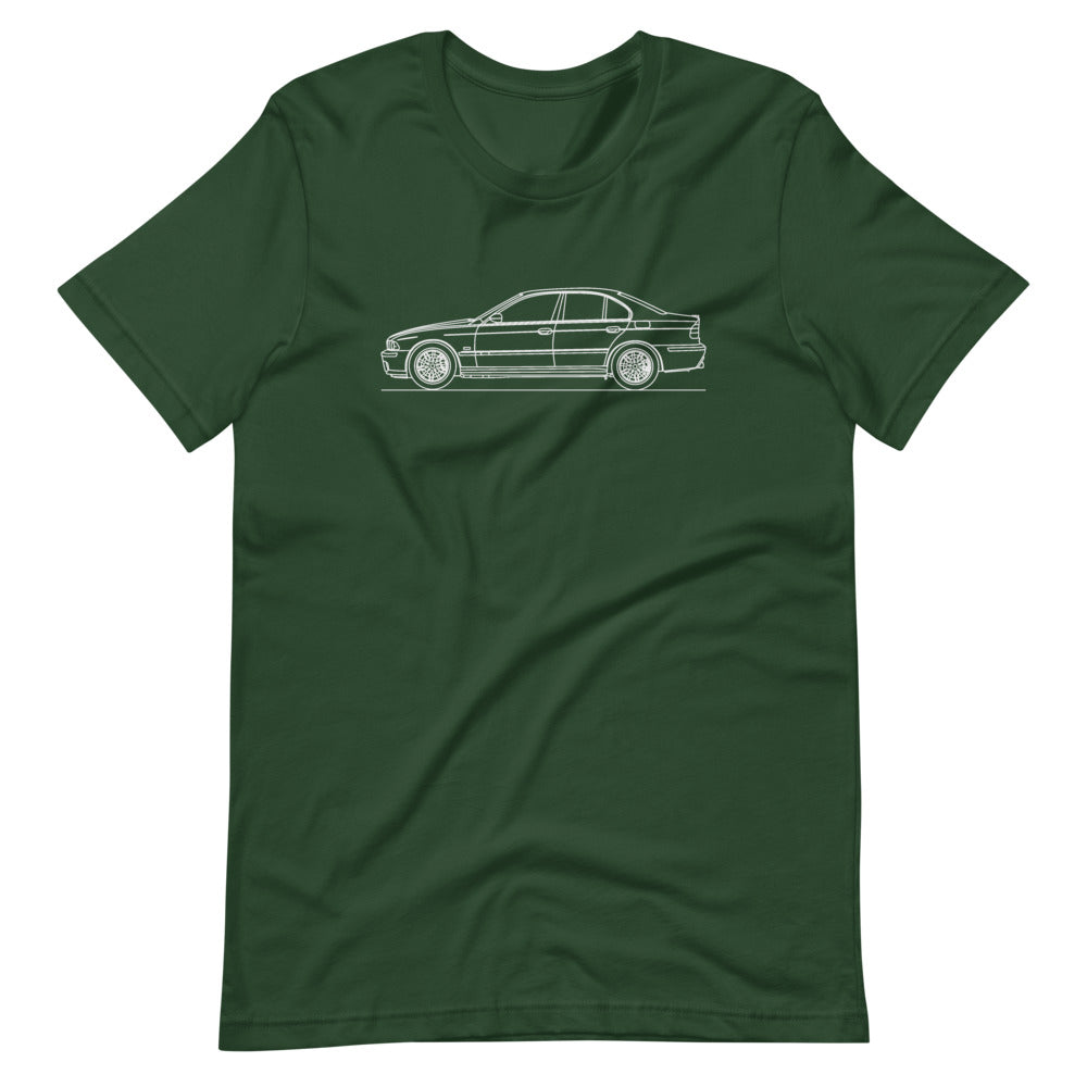 BMW E39 M5 t-shirt in black color
