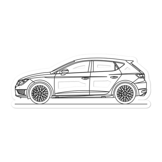 Seat Leon Cupra 290 Sticker - Artlines Design