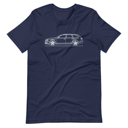 Audi C6 RS6 Avant silhouette t-shirt design
