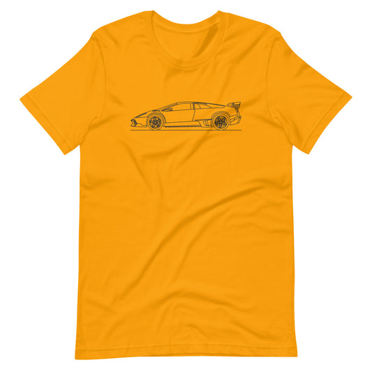 Lamborghini Murciélago SV silhouette T-shirt design