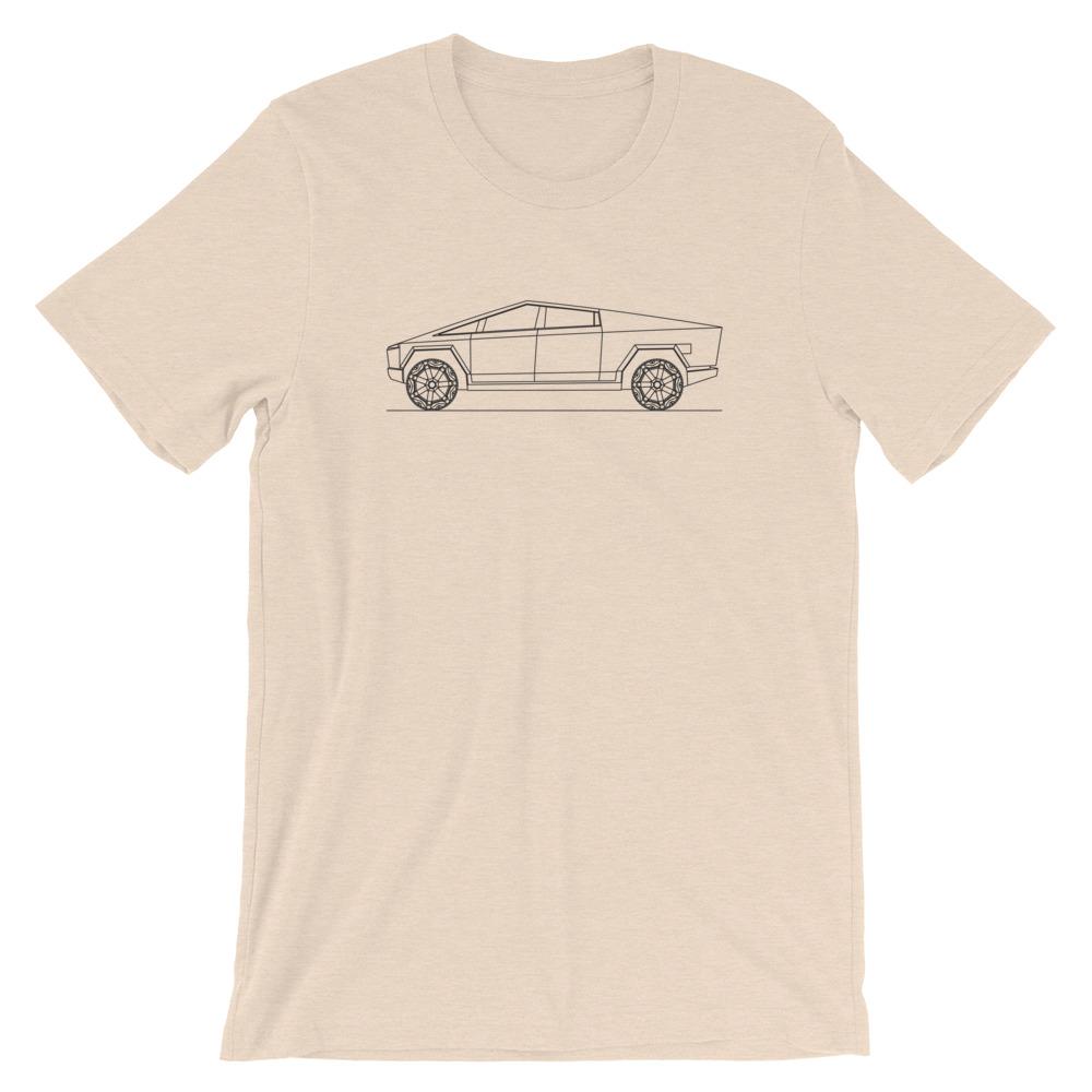 Tesla Cybertruck T-shirt - Artlines Design