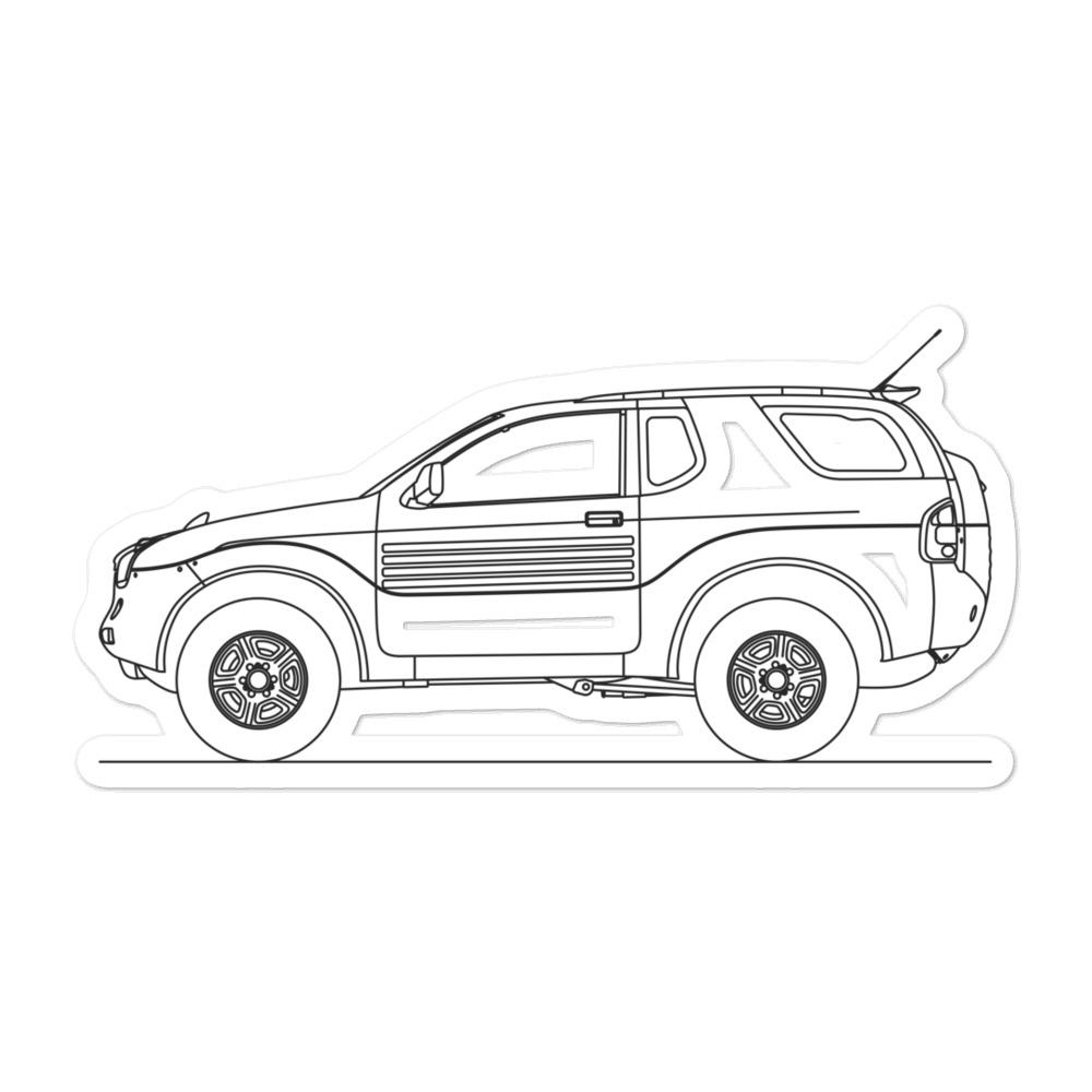 Isuzu VehiCROSS Sticker - Artlines Design