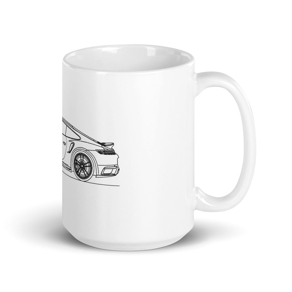 Porsche 911 Turbo S mug with sleek design
