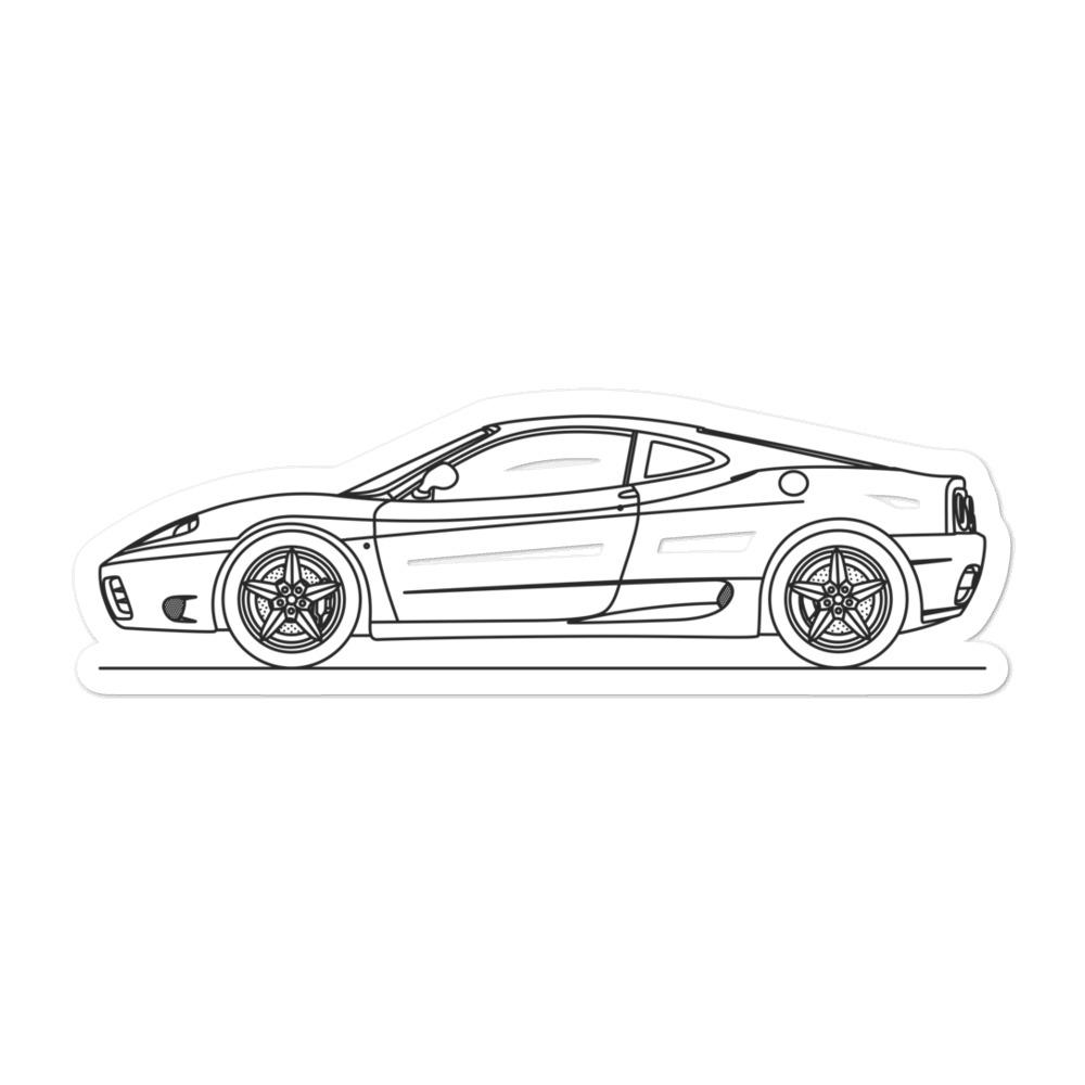 Ferrari 360 Modena Sticker - Artlines Design