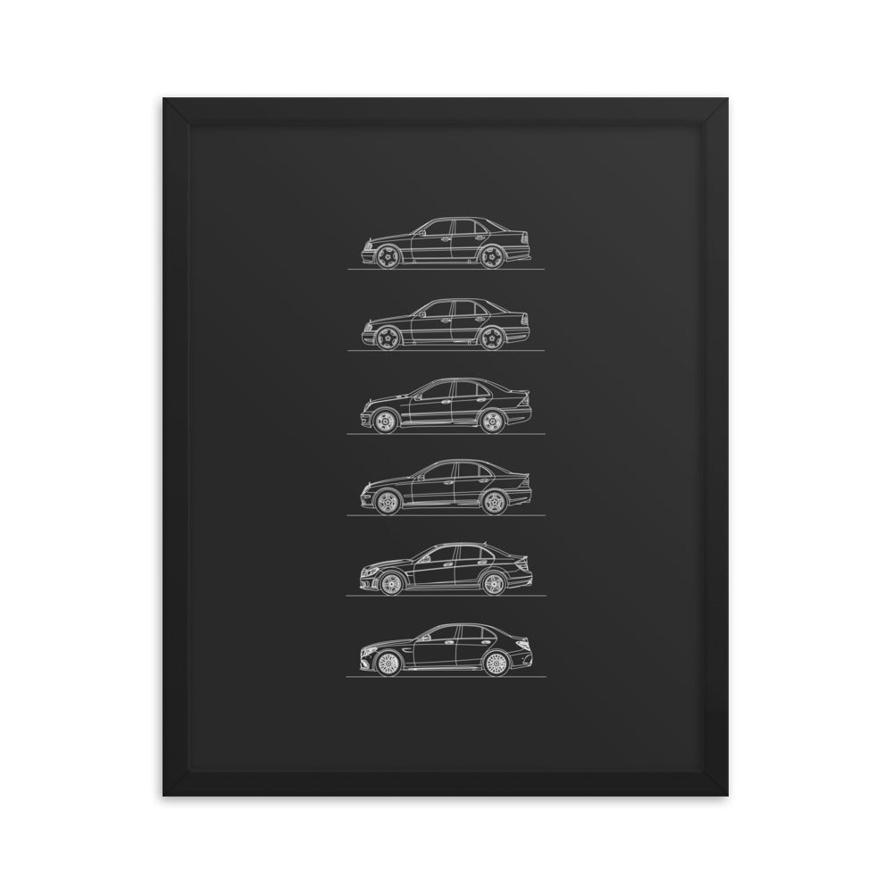 Mercedes-Benz C-Class AMG Evolution Poster