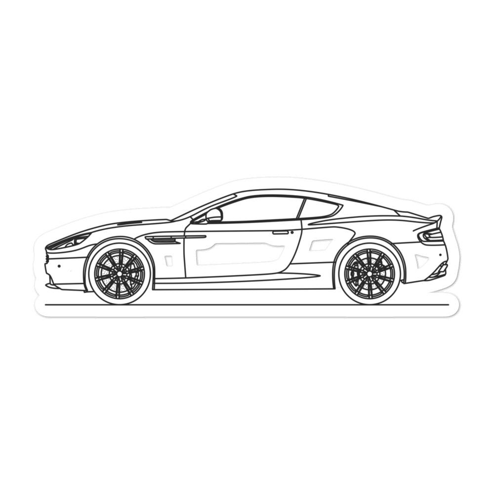 Aston Martin DB9 Sticker - Artlines Design