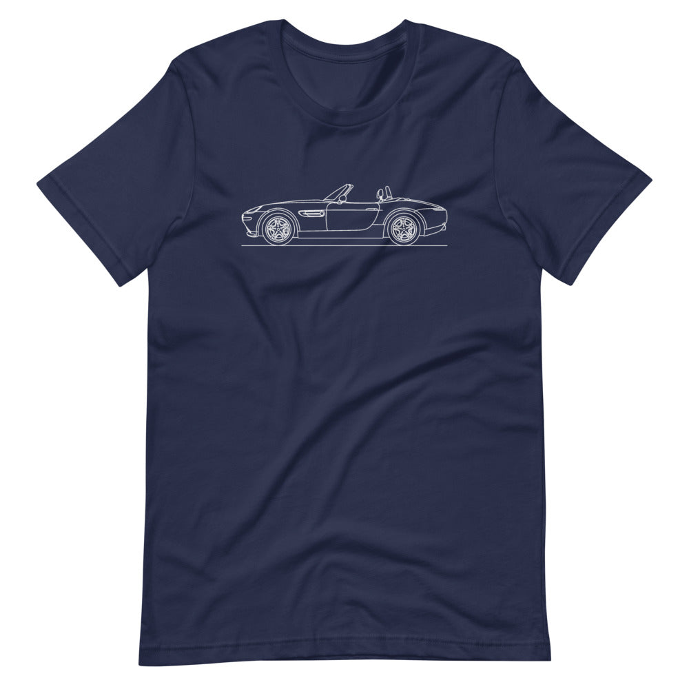 BMW E52 Z8 T-shirt Navy - Artlines Design