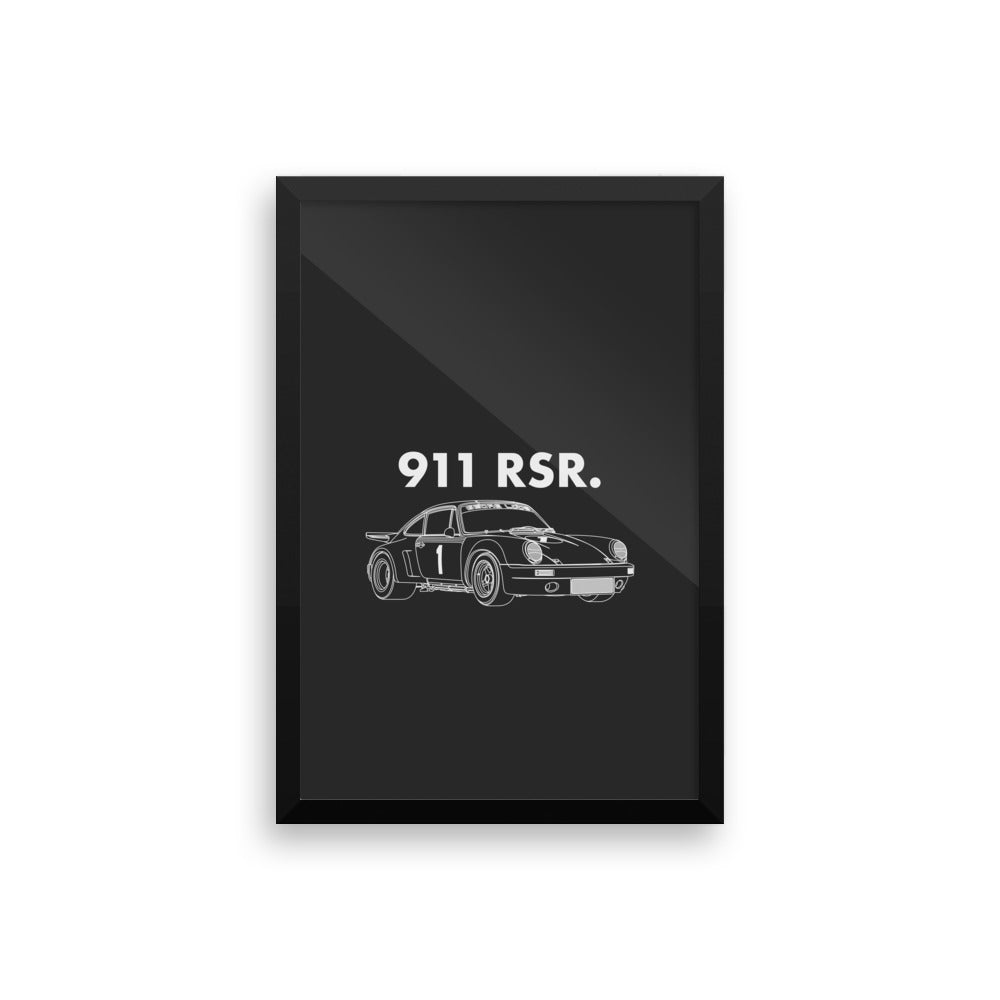 Porsche 911 1974 RSR Poster