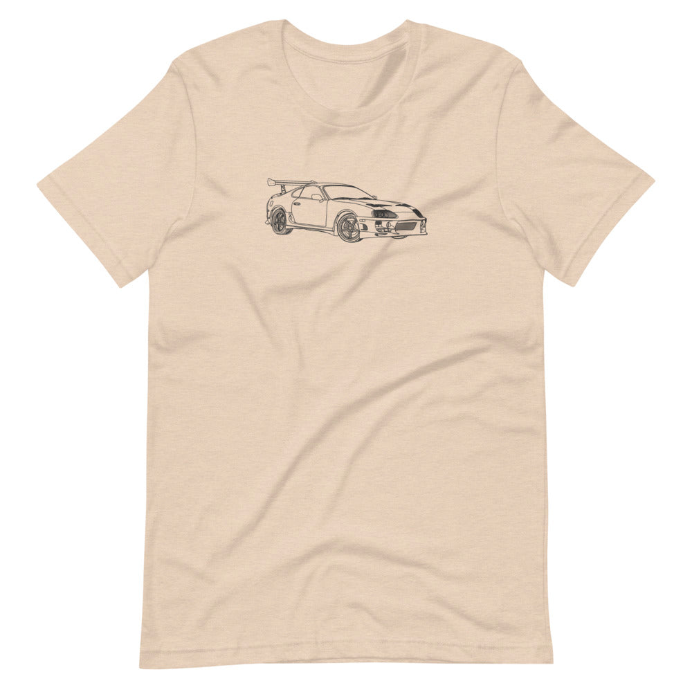 brians toyota supra ftq t-shirt design