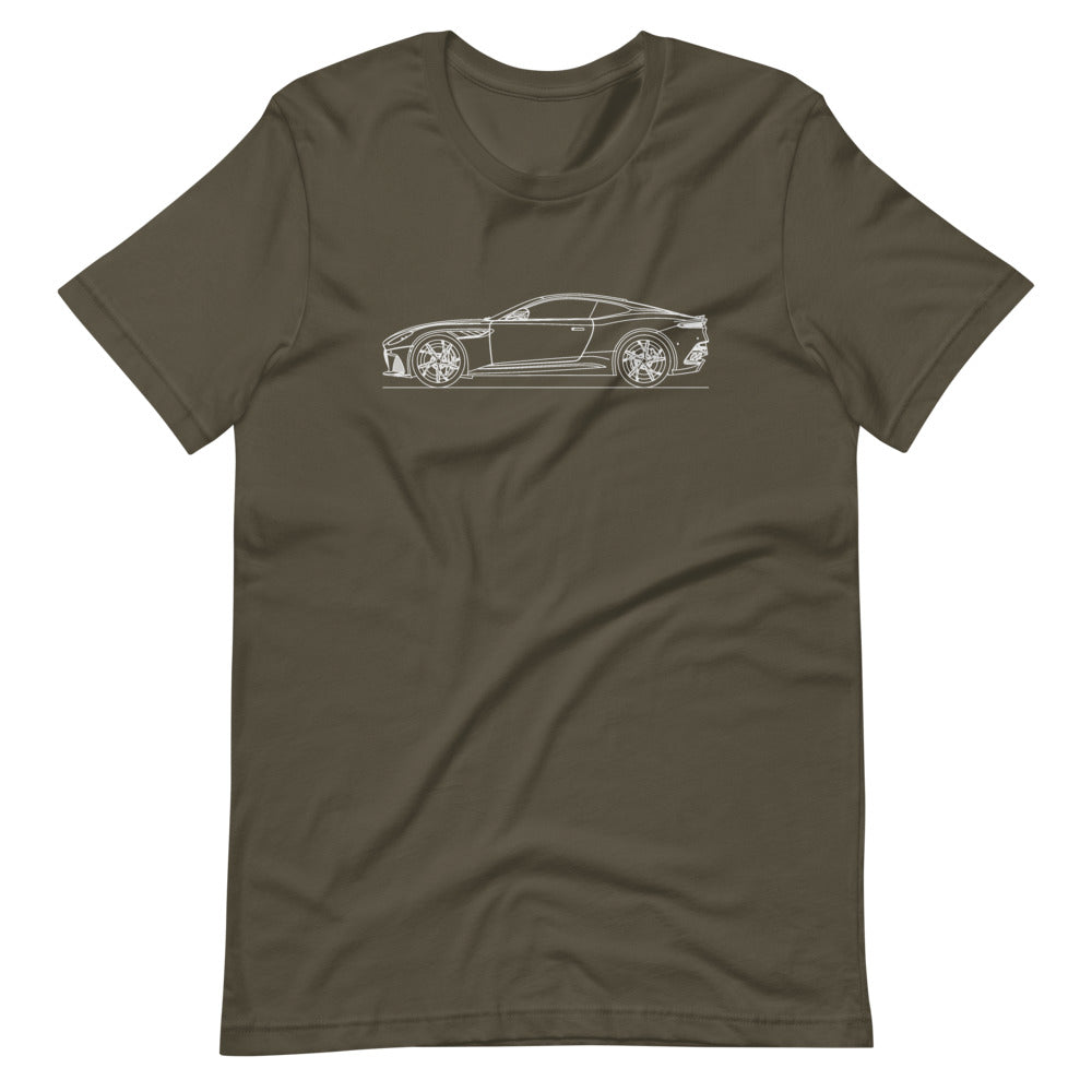 Aston Martin DBS Superleggera Army T-shirt - Artlines Design