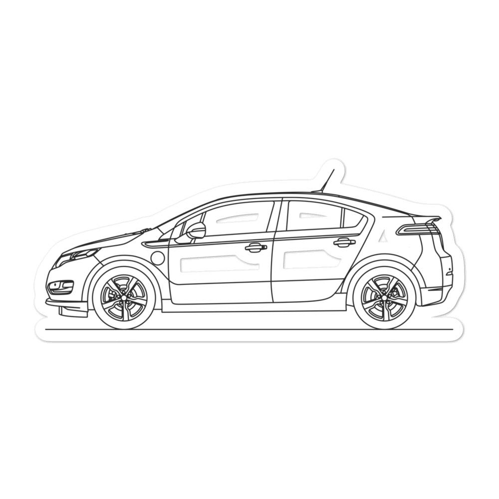 Chevrolet Volt Sticker - Artlines Design