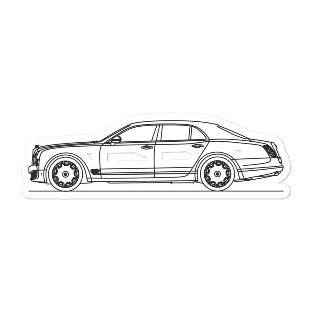 Bentley Mulsanne Sticker - Artlines Design