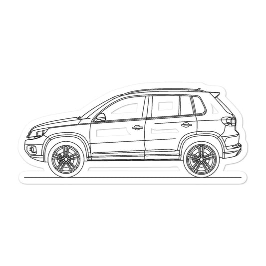 Volkswagen Tiguan R-Line MK1 Sticker