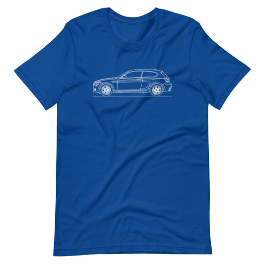 BMW F21 M135i T-shirt True Royal - Artlines Design