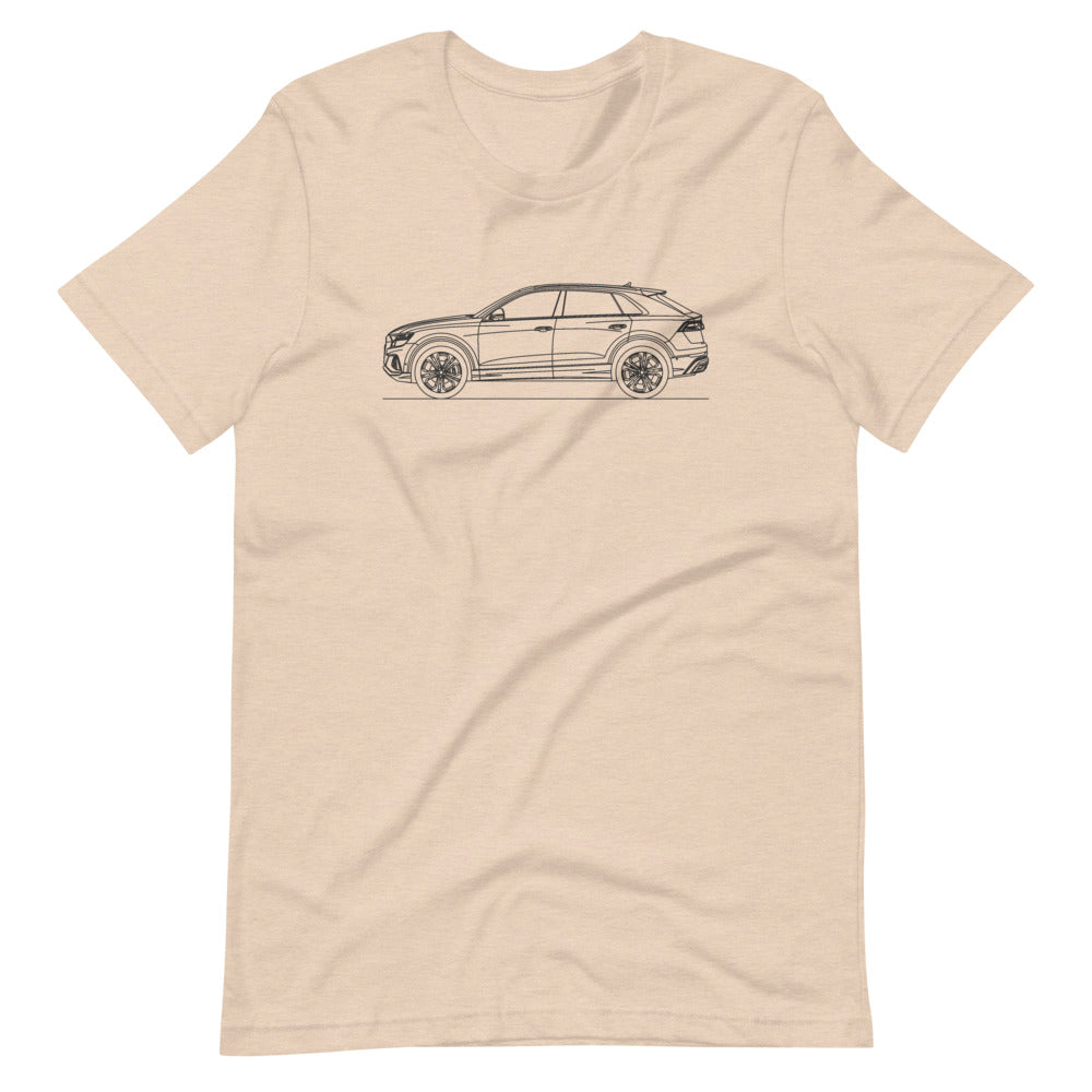Audi Q8 t-shirt in classic black color
