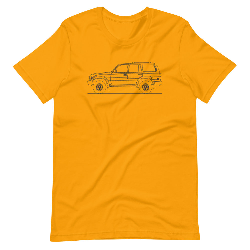 Toyota Land Cruiser FJ80 t-shirt design