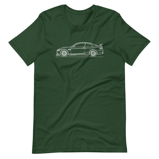 BMW E92 M3 GTS T-shirt Forest - Artlines Design