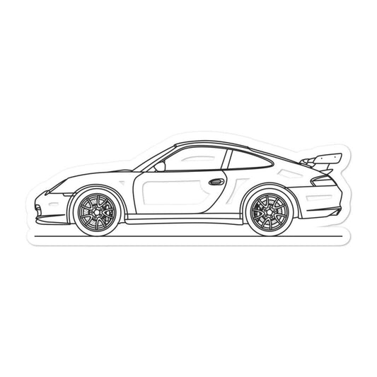 Porsche 911 996 GT3 RS Sticker - Artlines Design