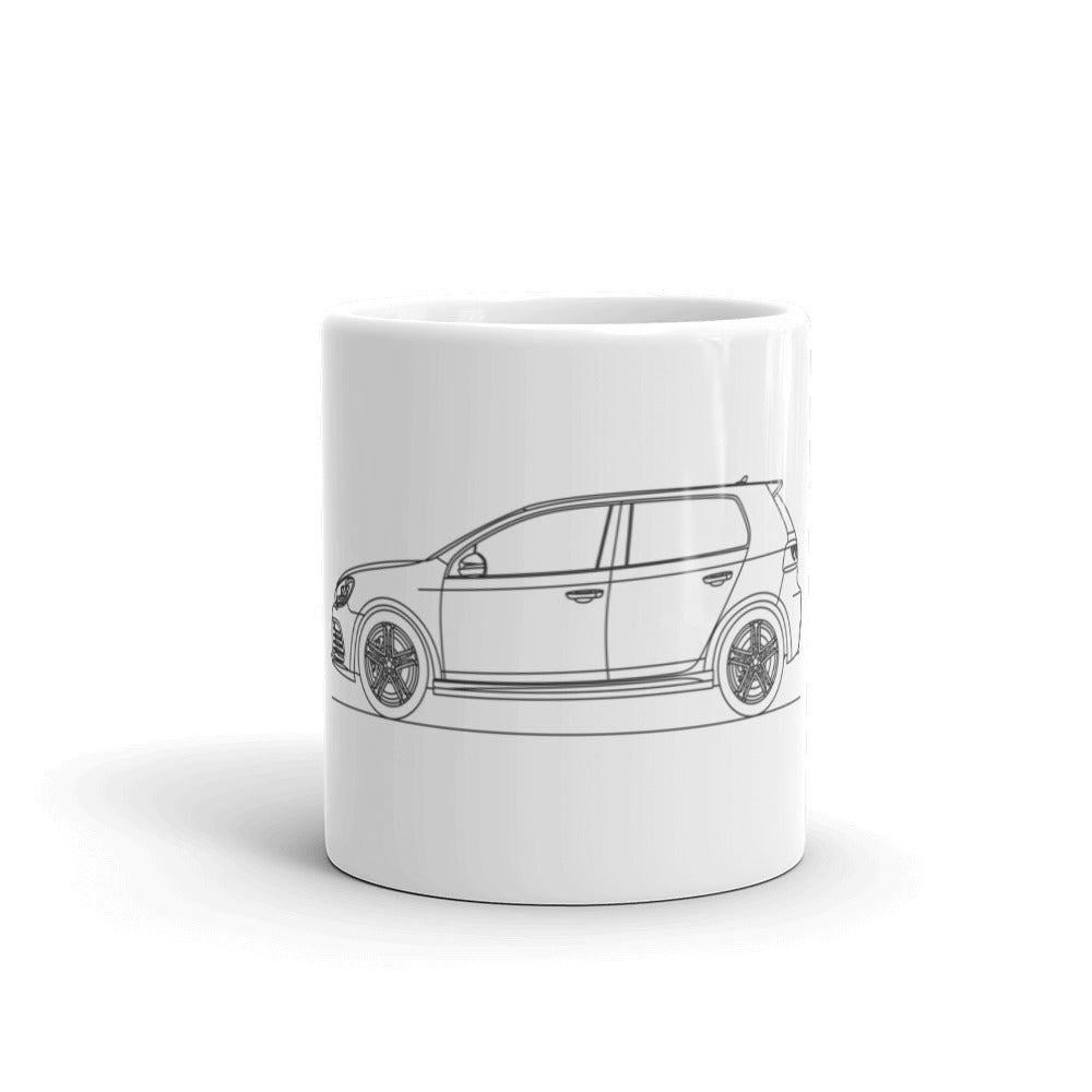 Volkswagen Golf R MK6 Mug