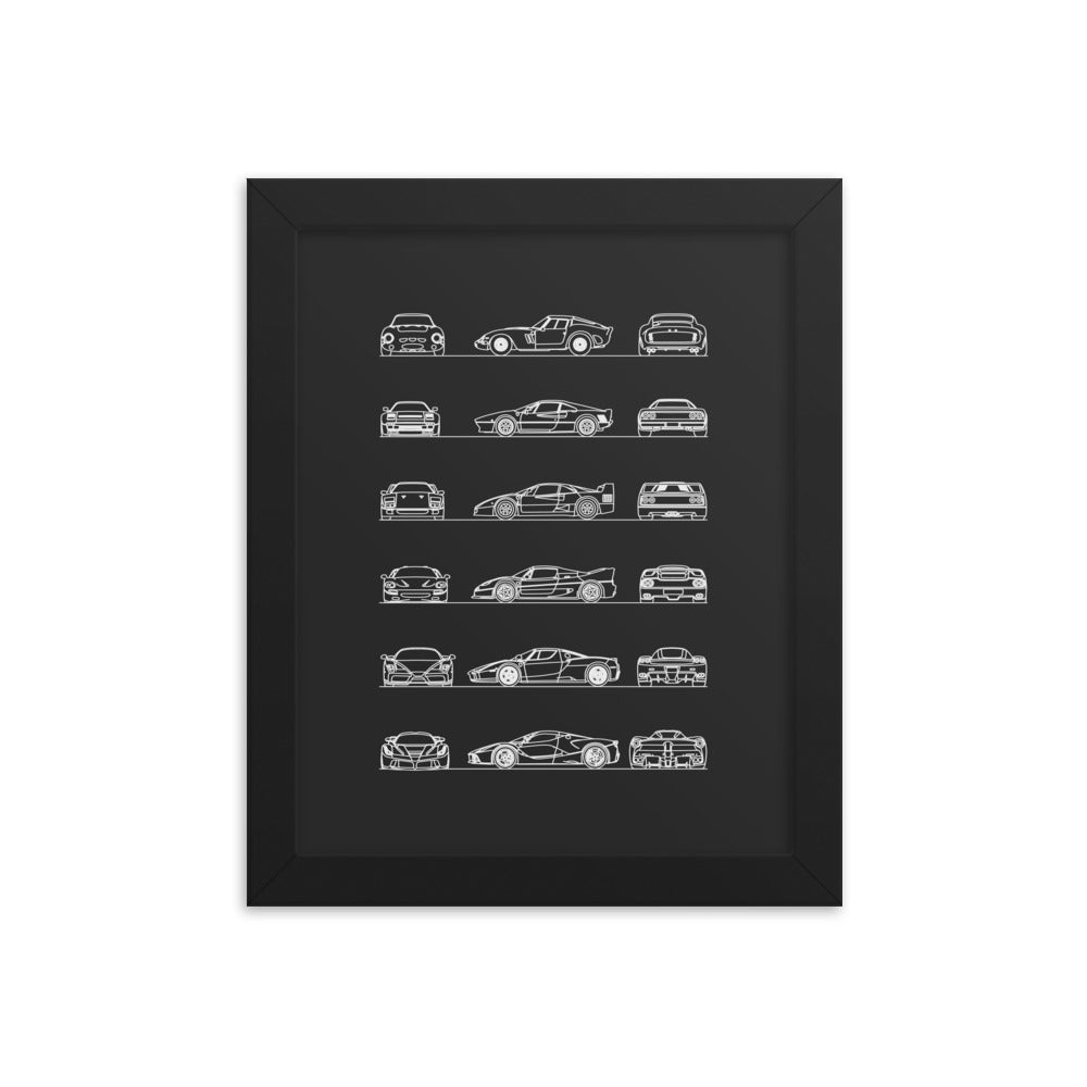 8x10 wall art featuring a vibrant design