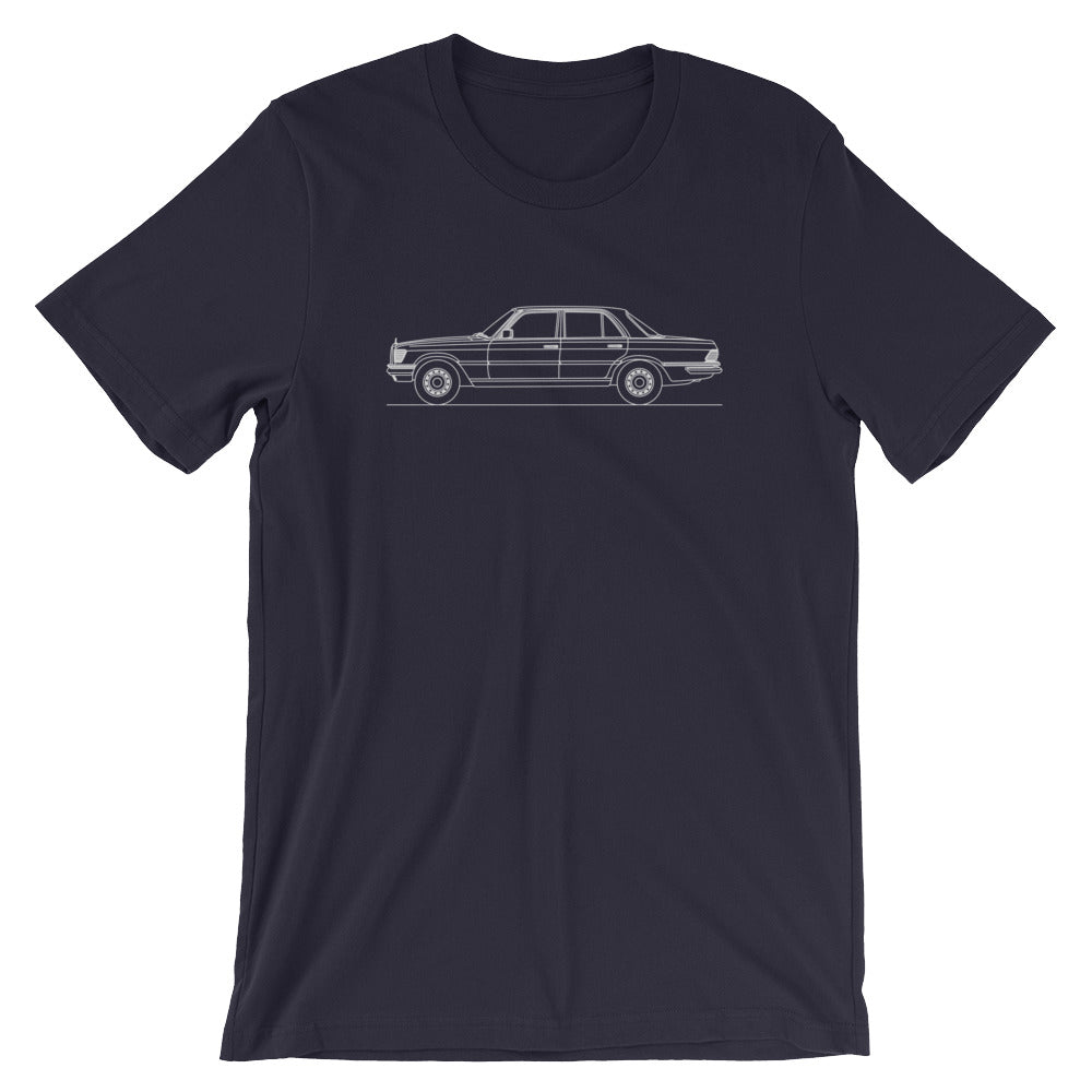 Mercedes Benz 450 SEL W116 t-shirt design
