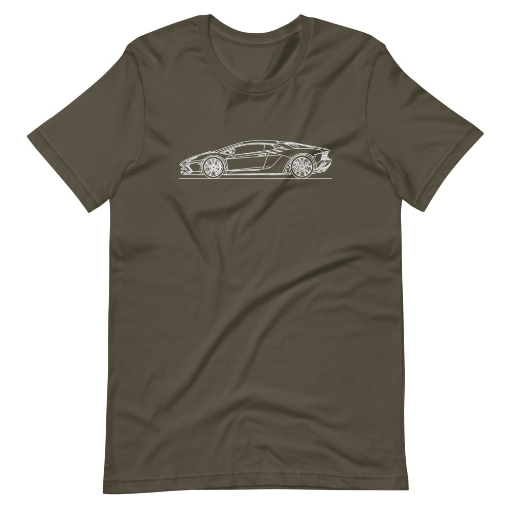 Lamborghini Aventador S t-shirt in black
